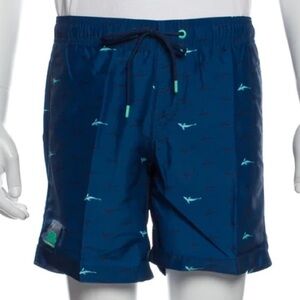 SUNDEK Printed Swim Trunks Size: XS